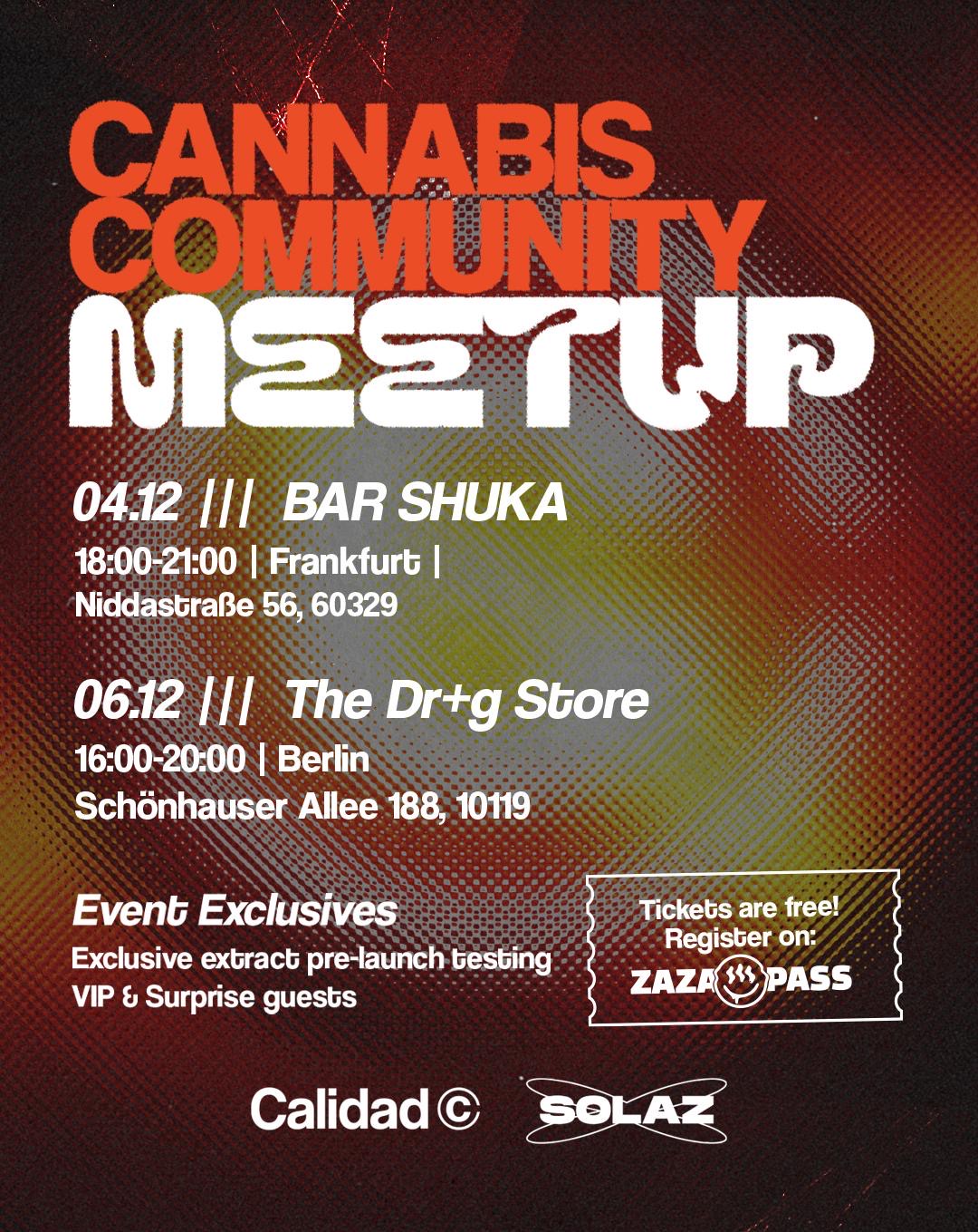 CALIDAD COMMUNITY MEETUP - FRANKFURT